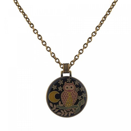 Колье Clara Bijoux Сова B26114-14 BW