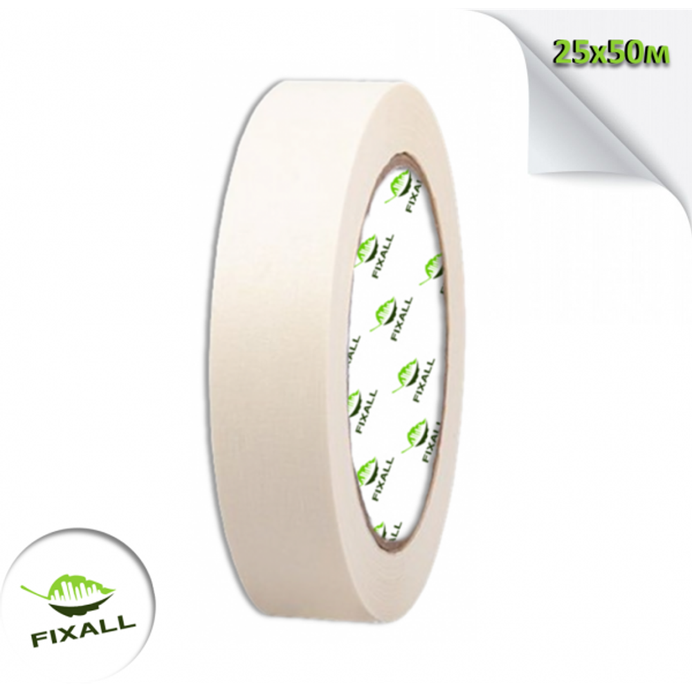 Скотч малярный Fixall , 25мм х 50м