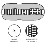 Мастурбатор-анус без вибрации Sex In A Can Anus Lotus Tunnel