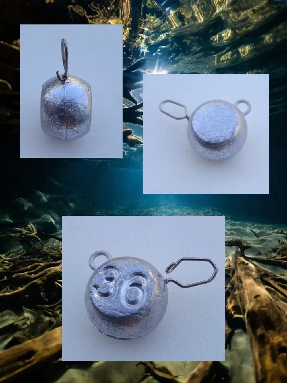 Грузило "Чебурашка с застежкой"