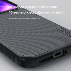 Противоударный чехол для Xiaomi 17 Pro, серия Super Frosted Shield Pro от Nillkin