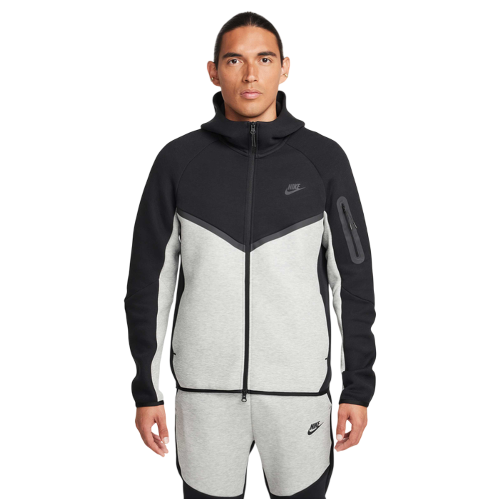 Зип Худи Nike Tech Fleece 2024 Black/Grey