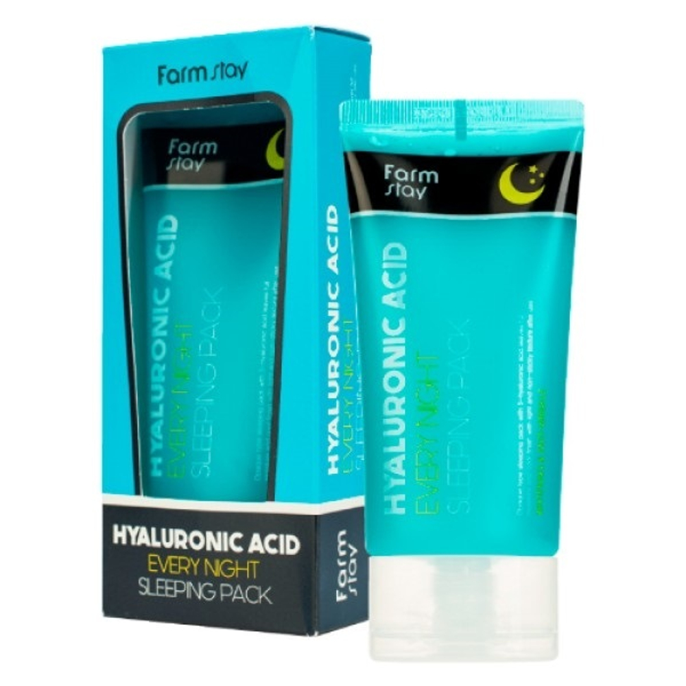 Маска ночная с гиалуроновой кислотой FarmStay Hyaluronic Acid Every Night Sleeping Pack