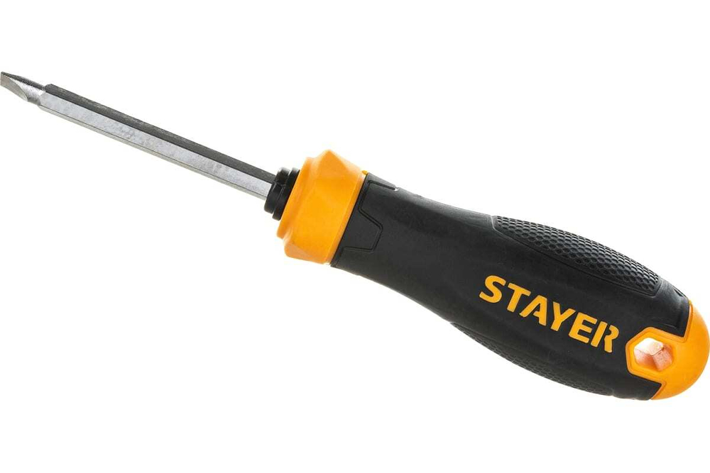 Переставная отвертка STAYER Hercules 2-in-1 80 мм PH2/SL6 2512_z02