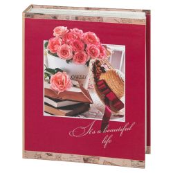 Фотоальбом Image Art IA-200PP серия 402 Цветы термосварка 50 листов 200 фотографий размер 10х15 | Image Art