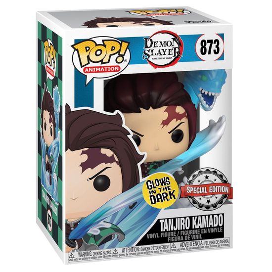 Фигурка Funko POP! Animation Demon Slayer Tanjiro Kamado with Dragon (GW/TRL) (Exc) (873) 49680