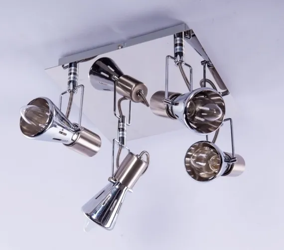 145877/4C CHROME+SATIN (1/6) Люстра