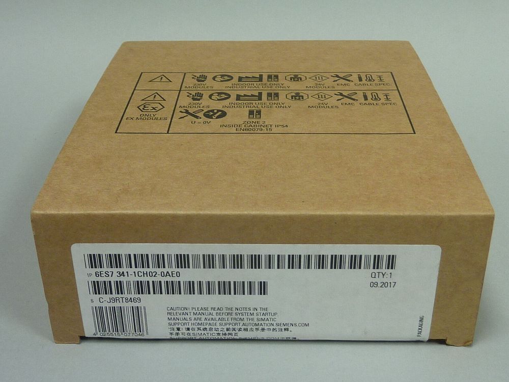 Новый SIEMENS 6ES7341-1CH02-0AE0