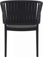 Кресло пластиковое Siesta Contract Portofino, черный