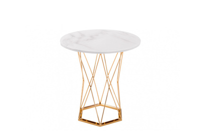 Стол Melan 60/EDT white/golden frame(60-65)