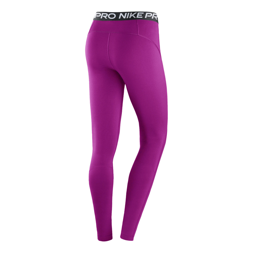 Женские теннисные брюки Nike Pro Tight Women - Berry, Black