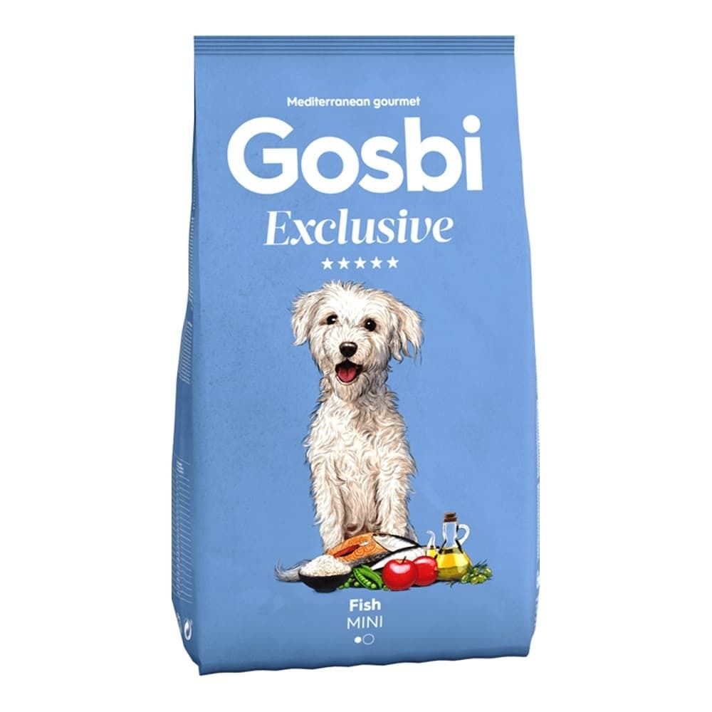 Gosbi 500г низкозерновой корм для собак мелк. пород с Рыбой