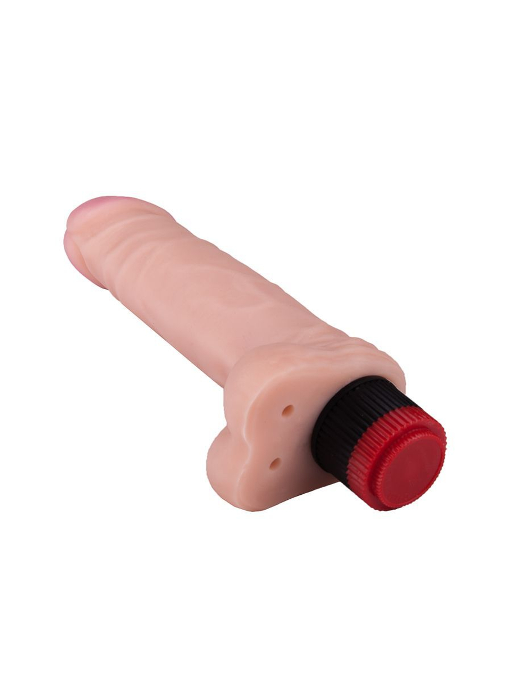 Рельефный вибромассажёр-реалистик - 17,6 см.