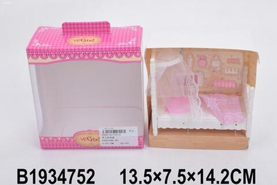 Набор мебели кровать, коробка VC014