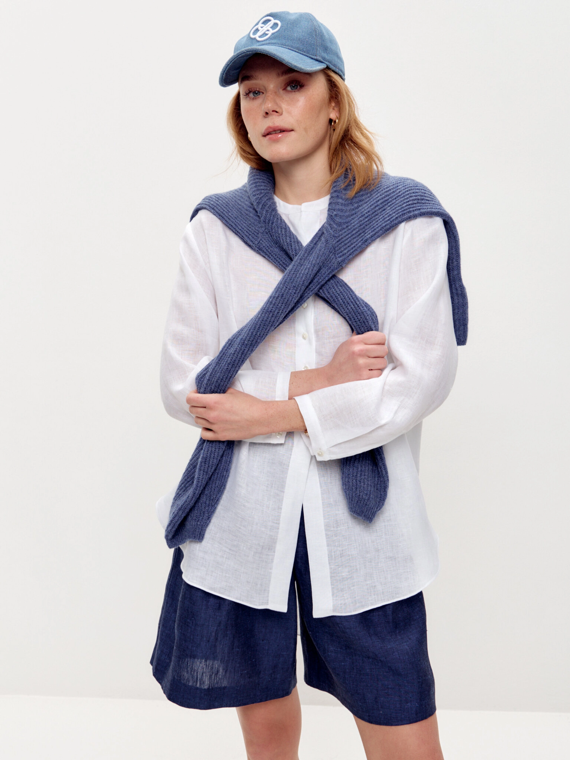 Льняная рубашка