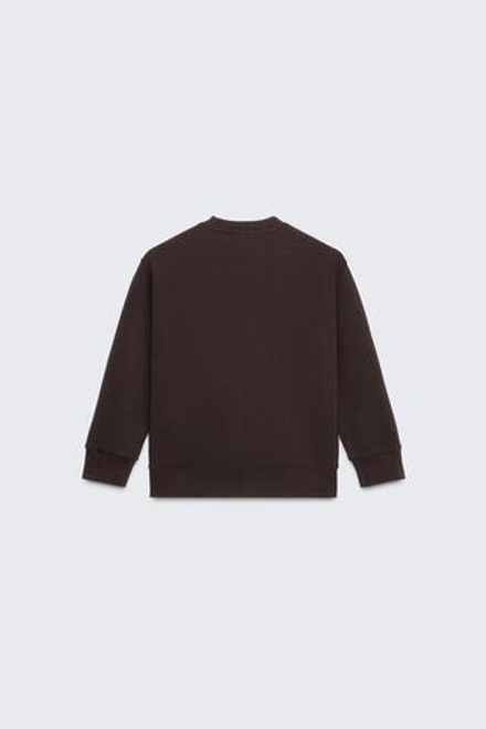ZARA ТОЛСТОВКА С ВЫШИВКОЙ © 50TH ANNIVERSARY, КОРИЧНЕВЫЙ