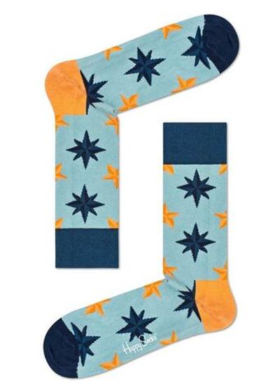 Носки унисекс Nautical Star Sock со звездочками (Размер: 29) (Цвет: голубой)