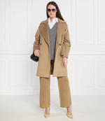 хлопчатобумажные брюки visone Max Mara Leisure - коричневый(333603366)