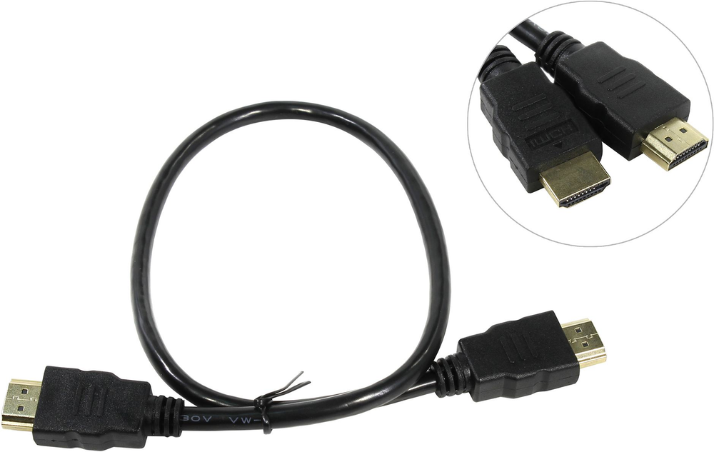 5bites &lt;APC-200-005&gt; Кабель HDMI to HDMI (19M -19M) 0.5м ver2.0