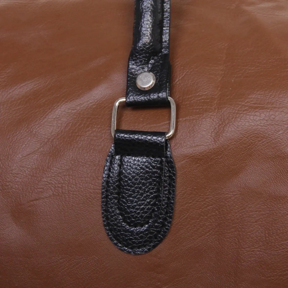 Сумка дорожная - деловая ЭКО кожа «BAST FRANKO», цвет коричневый, 47*28*19