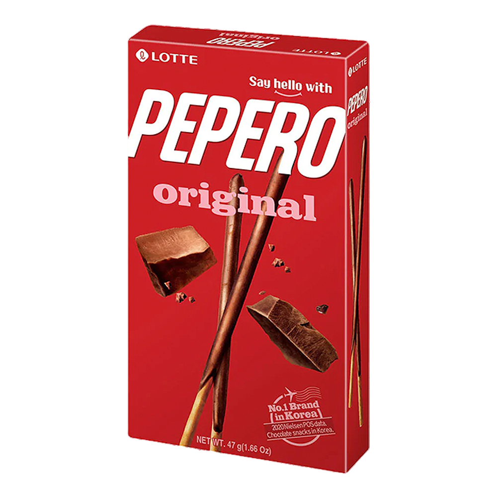 Соломка в шоколаде Lotte Pepero Original 47 г , 3 шт