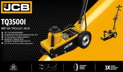 Домкрат подкатной пневмогидравлический 35Т JCB JCB-TQ35001