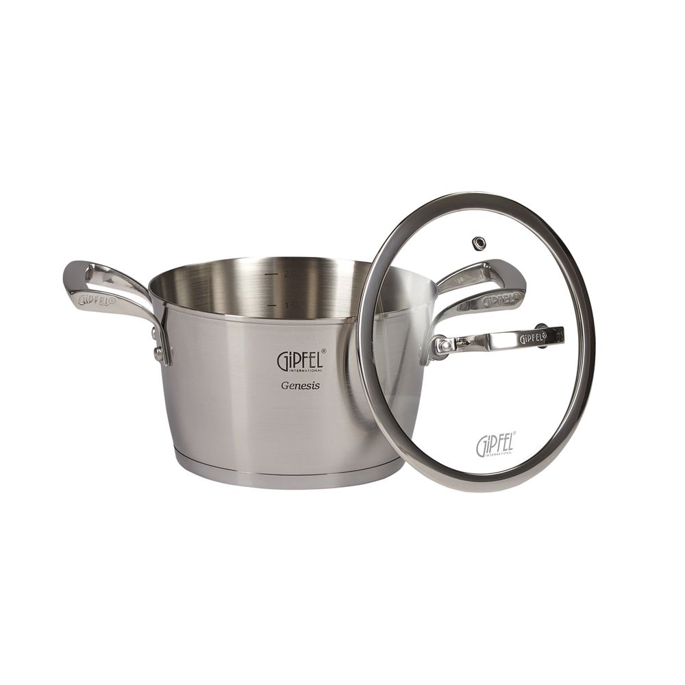 Кастрюля из нержавеющей стали Gipfel Genesis 1253 18 см/2,2 л