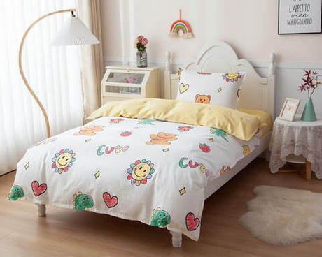 Детское постельное белье Sofi De MarkO Смайл желтое
