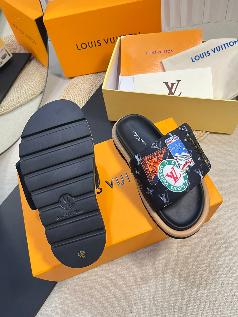 Louis Vuitton Pool Pillow Flat Comfort Mule
