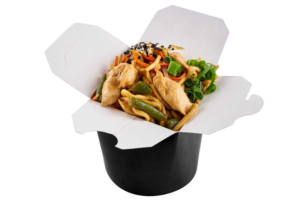 WOK с курицей