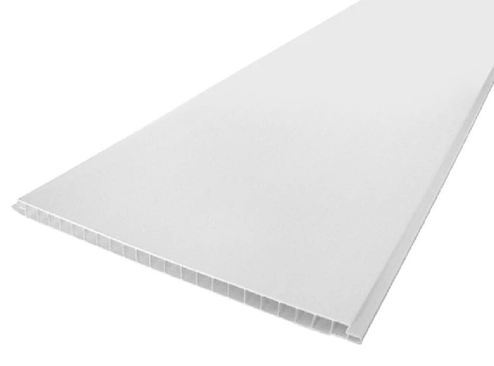 Панель ПВХ Белый Глянец (ЛАК) 2700*250*8 мм