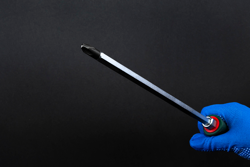 Отвертка крестовая PH силова Hans, 0526PH4-10