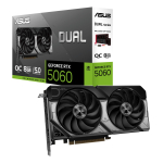 Видеокарта ASUS Dual GeForce RTX™ 5060 8GB GDDR7 OC Edition, 128-bit, 2565 МГц