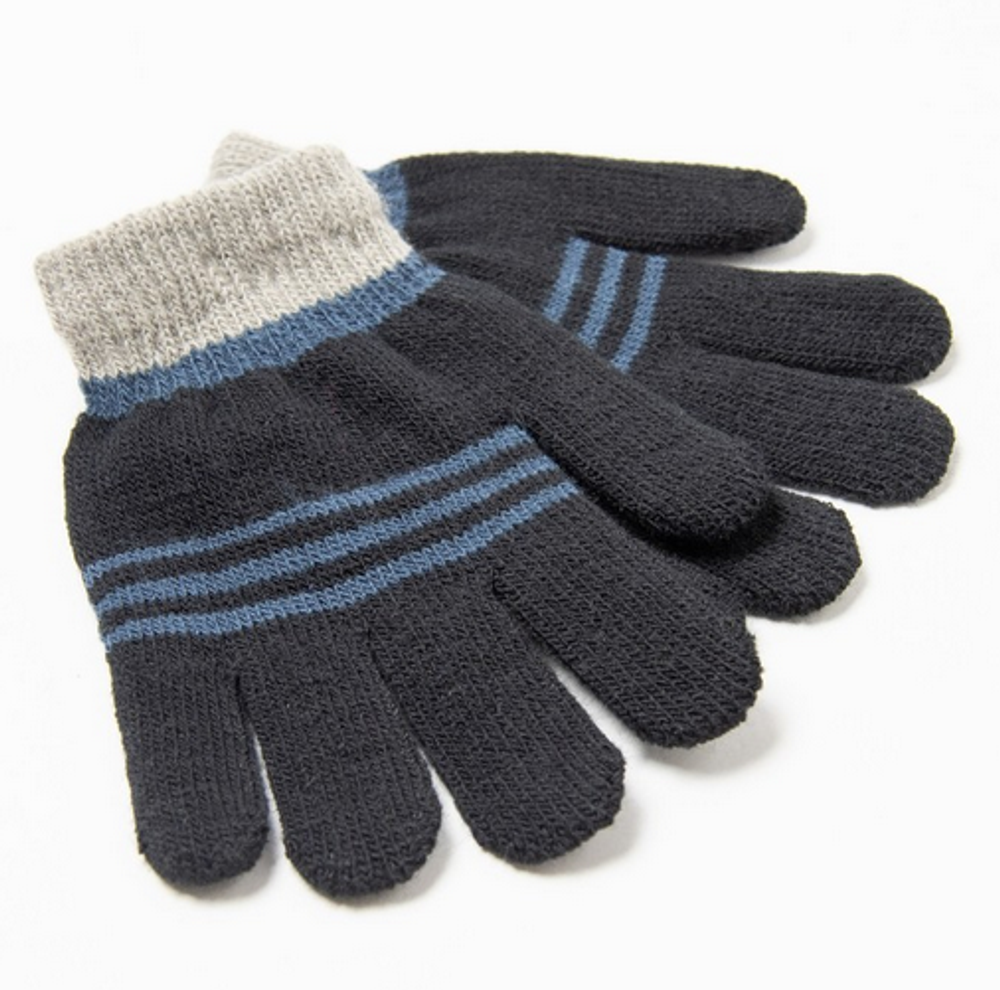 Перчатки детские, цвет чёрный, р. 14/ 9879984 Rossini, 1 шт.