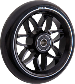 Комплект колёс TechTeam 110*24мм, Bullet, black