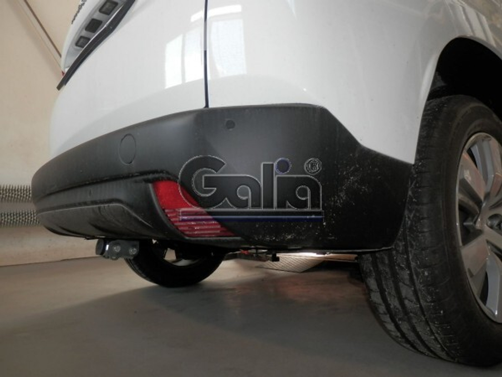 Фаркоп оцинкованный Galia P045A для Peugeot 2008 2013-(паспорт и сертификат в комплекте)(без электрики)