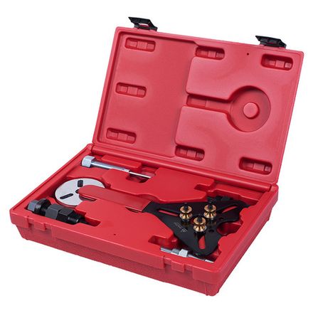 Цена на МАСТАК (105-30008C) Набор для обслуживания компрессора кондиционера, кейс, 8 предметов