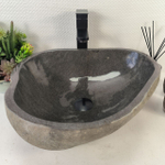Раковина из речного камня RS-65492 46*42*15 0856