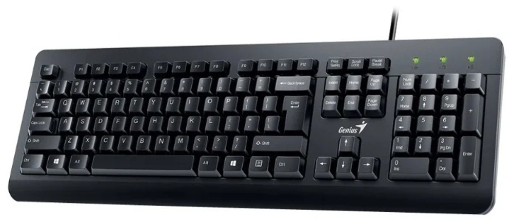 Клавиатура Genius KM-160 черный + мышь