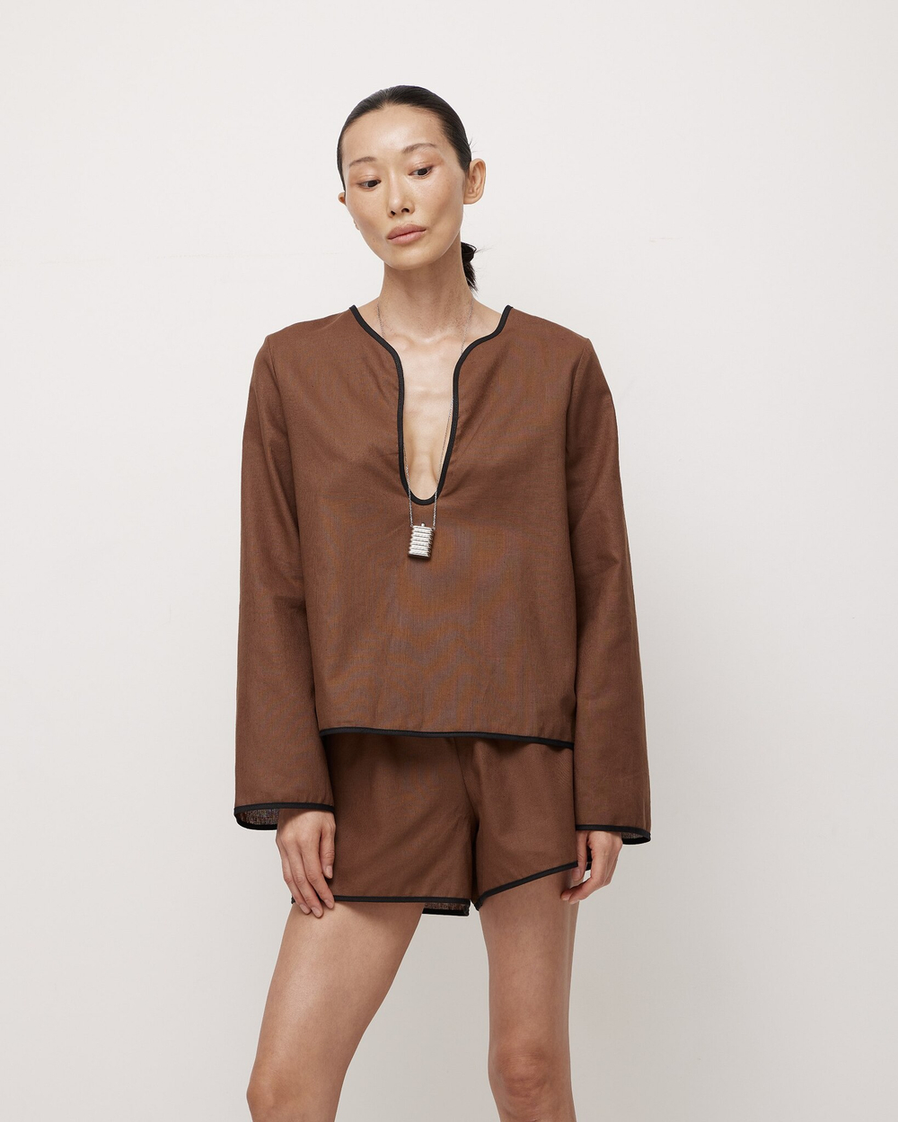 Dunes Suit in Caramel