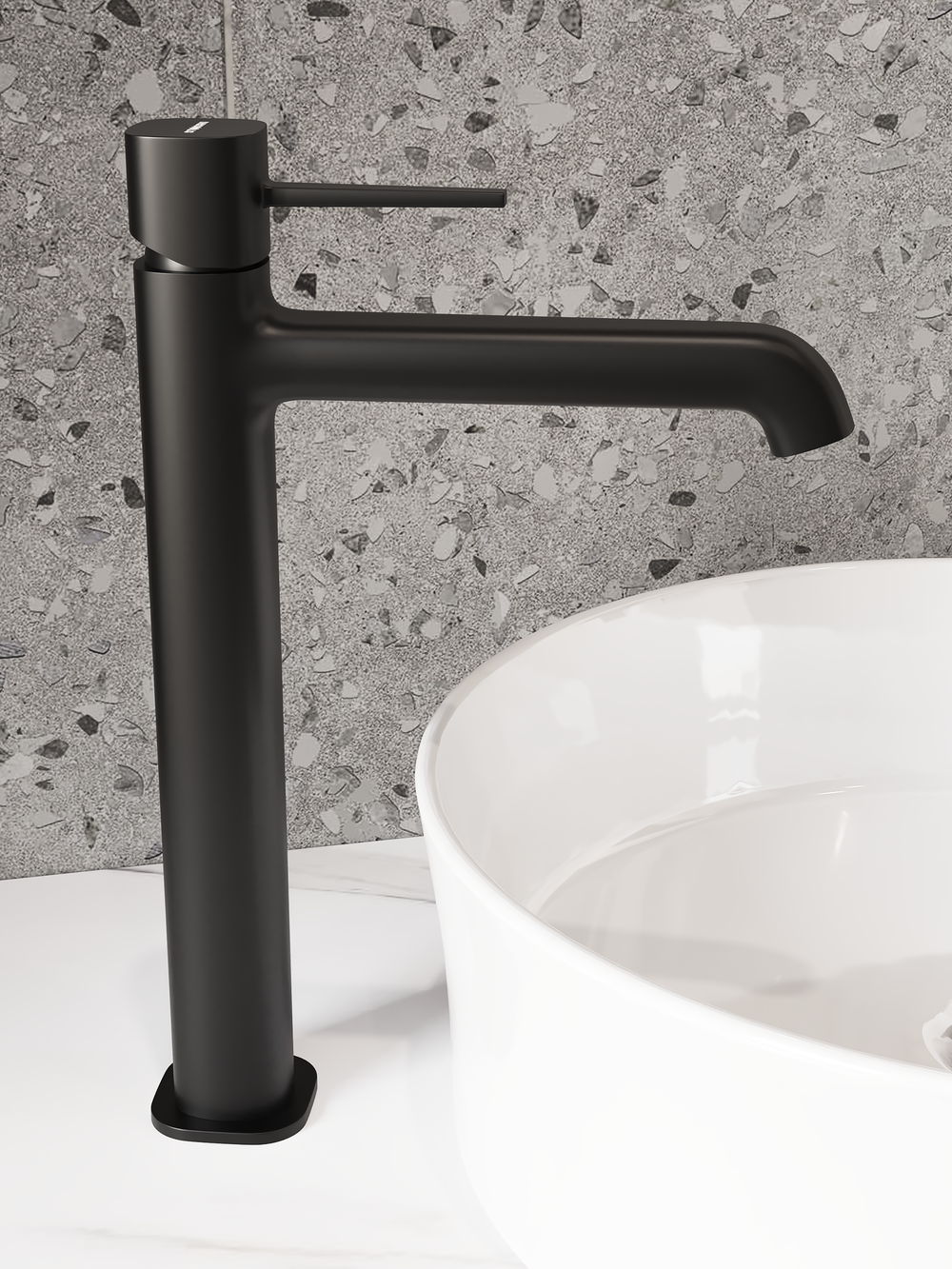 Смеситель для раковины STWORKI Эстерсунд S31020BK черный