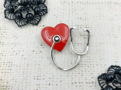 Брошь, р. 4,5х4,5 см