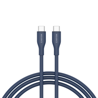 CANYON cable CC60SC10 C-C 60W 1m Silicon Dark blue