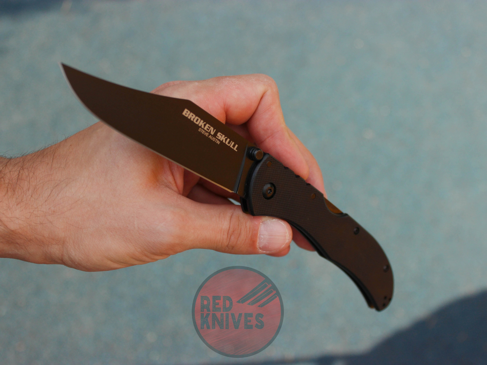 Нож Cold Steel Broken Skull BLK 54SBBK