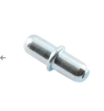 Полкодержатель для мебели Element с бортиком 12 шт 012680