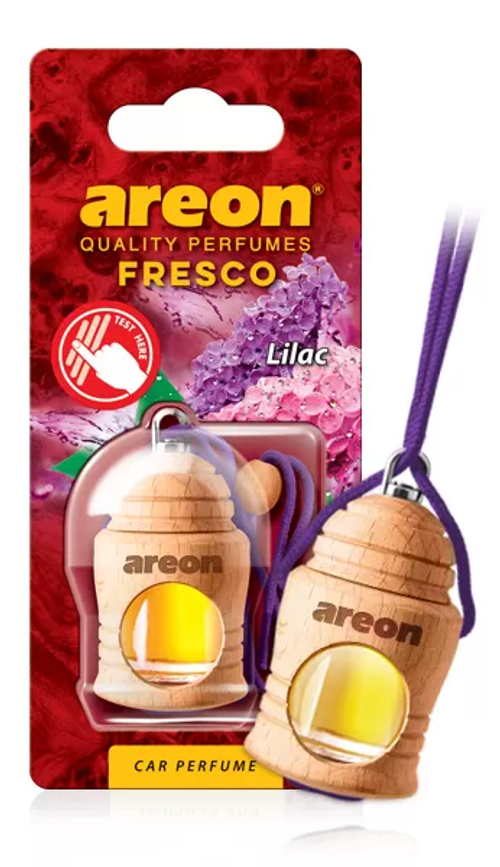 Ароматизатор на зеркало Areon Fresco, бутылочка, сирень