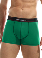 Мужские трусы-боксеры с широкой резинкой с логотипом Jolidon (Размер: XXL) (Цвет: зеленый)