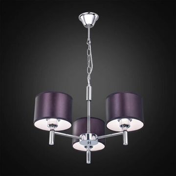Подвесная люстра 3*E27 CL463131 черный/хром Аврора Citilux