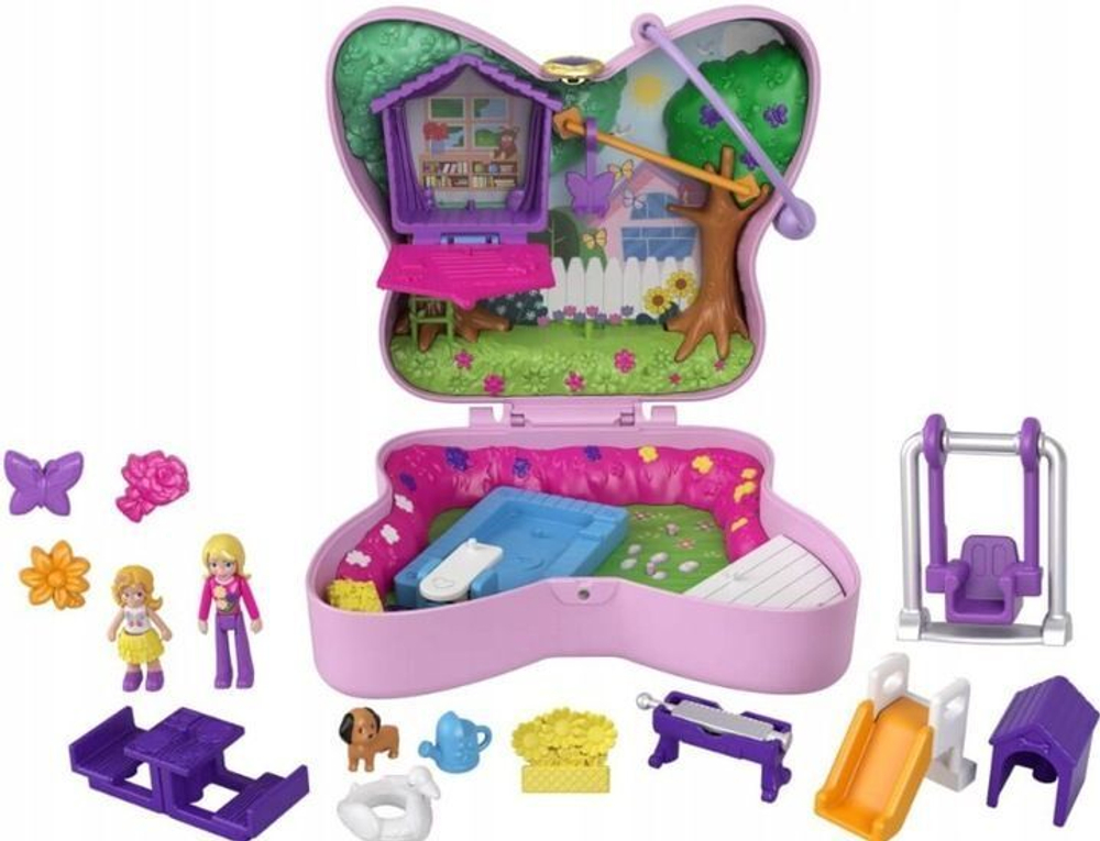 Mattel Polly Pocket Butterfly Garden