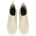 KOLON SPORT Waterproof And Wear resistant Rain Boots Women"s Ecru